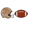 Football and Helmet set by Big Dreams Embroidery