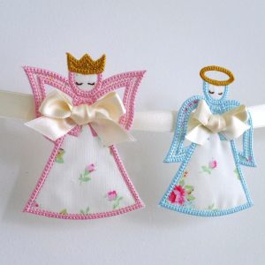 Christmas Angel and Fairy Queen Banner ITH Project by Big Dreams Embroidery