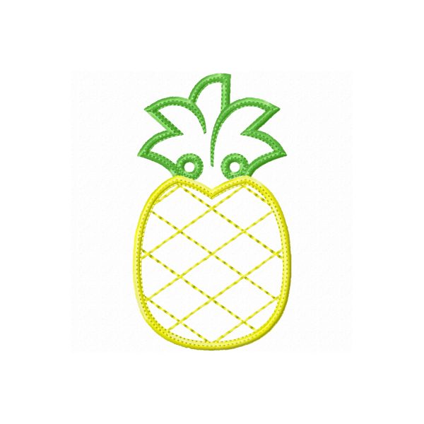 Pineapple Banner ITH Project by Big Dreams Embroidery